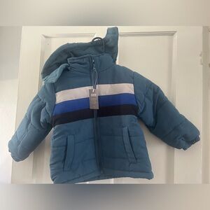 Operation Warm Toddler Boys Full Zip Puffer Coat size 4t new